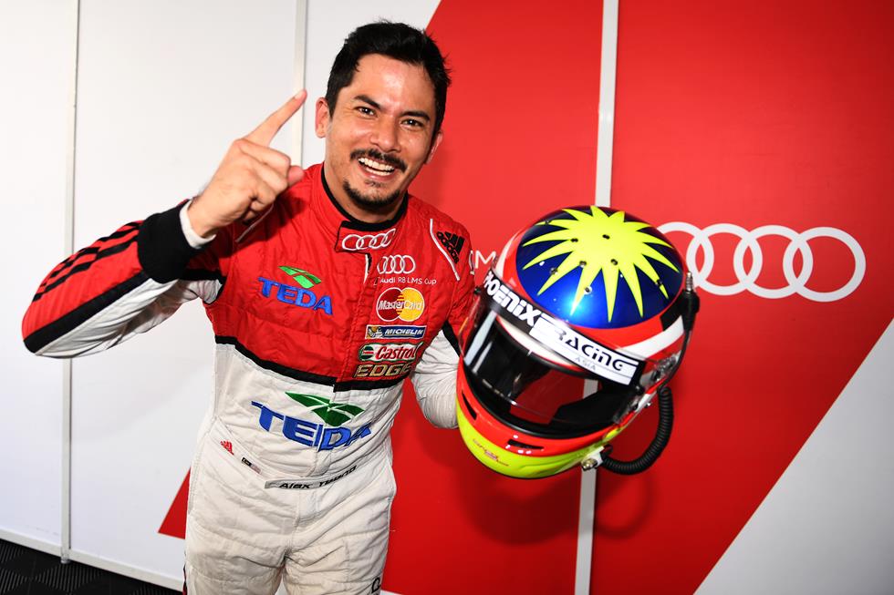 Audi R8 LMS Cup hat trick for Alex Yoong